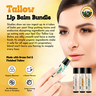 Tallow Lip Balm Bundle