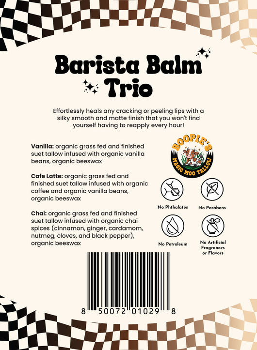 Barista Balm Trio